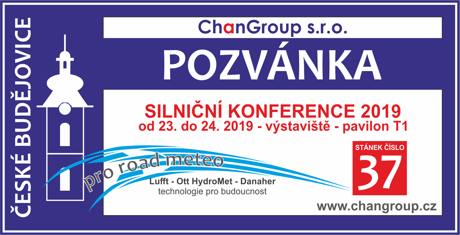 Pozvánka na silniční konferci 2019 České Budějovice